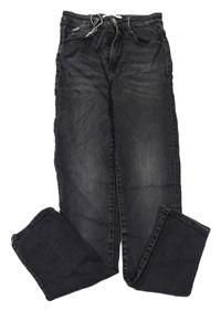 Tmavošedé skinny rifle Cerises