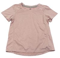 Starorůžové sportovní tričko H&M