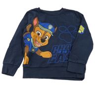 Tmavomodrá mikina s Tlapkovou patrolou C&A