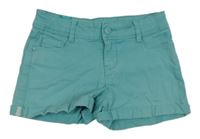 Modré riflové kraťasy Okaidi