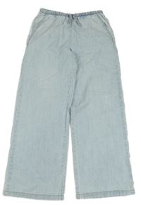 Světlemodré lehké wide leg rifle H&M