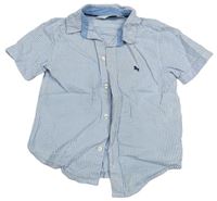 Modro-bílá pruhovaná košile H&M