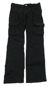 Černé cargo kalhoty Dognose 