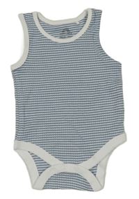 Modro-bílé pruhované body Next