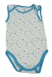 Bílo-modré body s hvězdami C&A