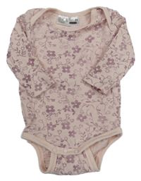 Růžovo-fialové květované body Ergee