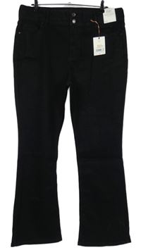 Nové - Dámské černé bootcut rifle F&F