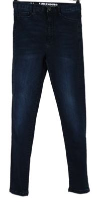 Dámské tmavomodré skinny rifle C&A