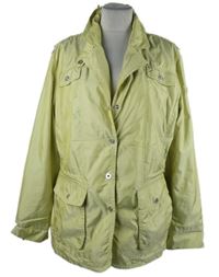 Dámská citrónová šusťáková jarní bunda 