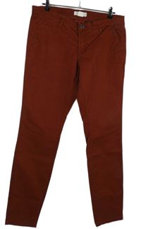 Dámské rezavé skinny rifle H&M