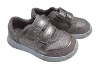 Béžové třpytivé boty Clarks vel.24