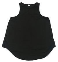 Černý sportovní top Shein