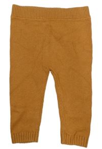 Medové pletené legíny F&F