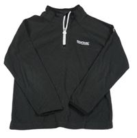 Antracitová fleecová funkční mikina s logem Regatta