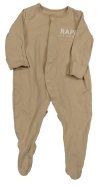 Béžový overal s nápisem George