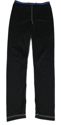 Černé sportovní fukční legíny s proužkem Crivit