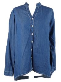 Dámská modrá riflová halenka John Baner