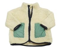 Smetanová huňatá bunda zn. Lc waikiki