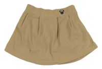 Béžová manšestrová sukně s Minnie Disney