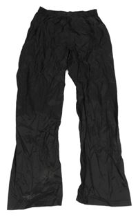 Černé šusťákové nepromokavé funkční kalhoty Mountain Warehouse