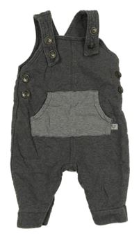 Šedé laclové tepláky s kapsou George