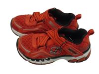 Červené botasky Skechers vel.28
