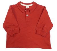 Červené polo triko H&M