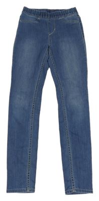 Modré džegíny H&M