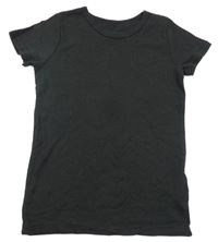 Černé žebrované spodní tričko Primark