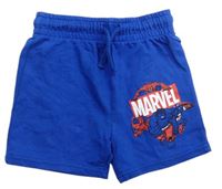 Modré teplákové kraťasy - Avengers Marvel