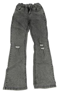 Šedé flare rifle s prošoupáním C&A