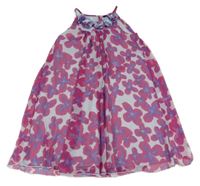 Světlemodré šifonové šaty s květy George