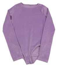 Lila plyšové třpytivé body Tu