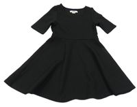 Černé vzorované šaty LH