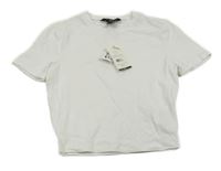 Nové - Bílé crop tričko New Look