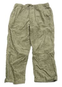 Béžové manšestrové kalhoty Next