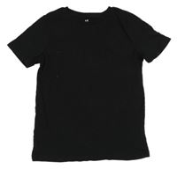 Černé tričko H&M