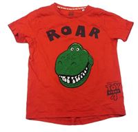 Červené tričko s T-Rexem zn. Disney