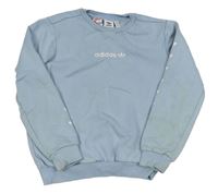 Světlemodrá mikina Adidas