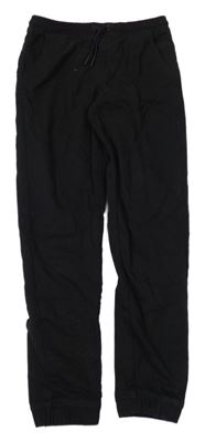 Černé cuff jogger rifle Denim Co.