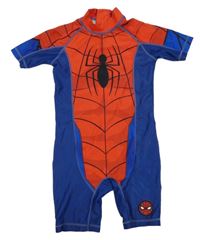 Červeno-modrý UV overal - Spiderman Next