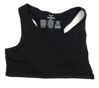 Černý crop top 