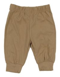 Hnědé lehké tepláky 