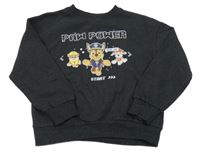 Černá mikina s Tlapkovou patrolou Nickelodeon