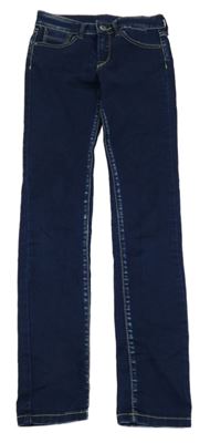 Tmavomodré slim fit rifle Pepe Jeans