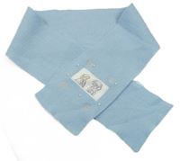 Světlemodrá pletená šála s Frozen