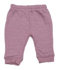 Starorůžové tepláky Tu