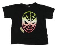 Černé tričko se Spidermanem Marvel
