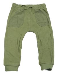 Khaki tepláky Next