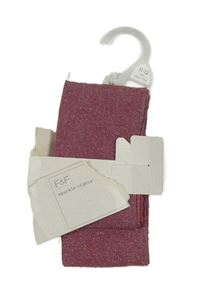 Nové - růžové třpytivé punčocháče F&F